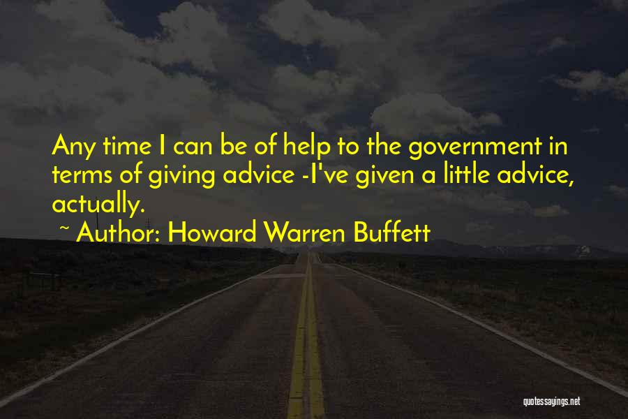 Howard Warren Buffett Quotes 1042421