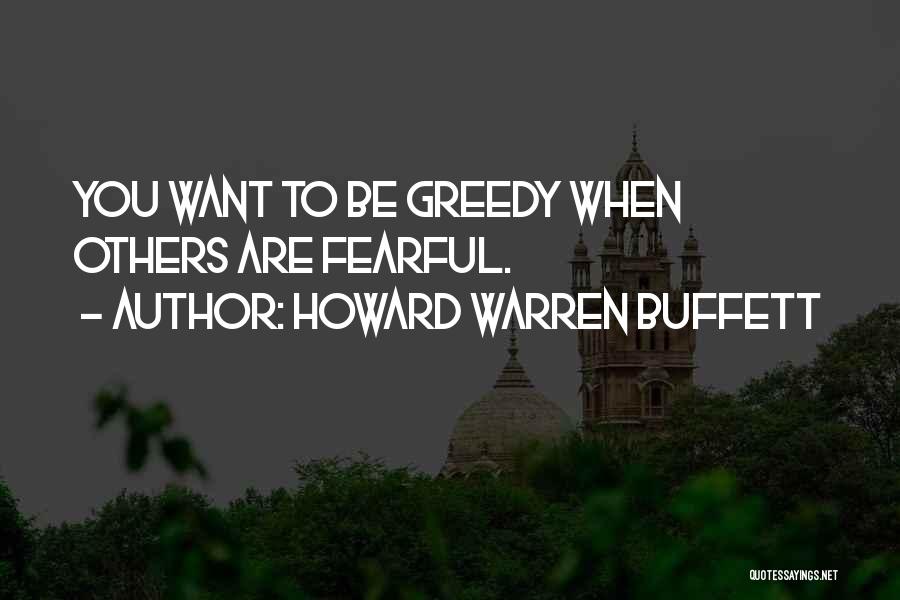 Howard Warren Buffett Quotes 1810190