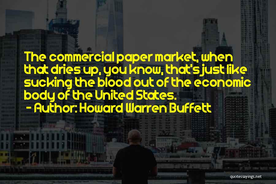 Howard Warren Buffett Quotes 321039