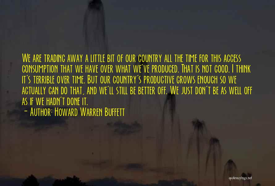 Howard Warren Buffett Quotes 916463