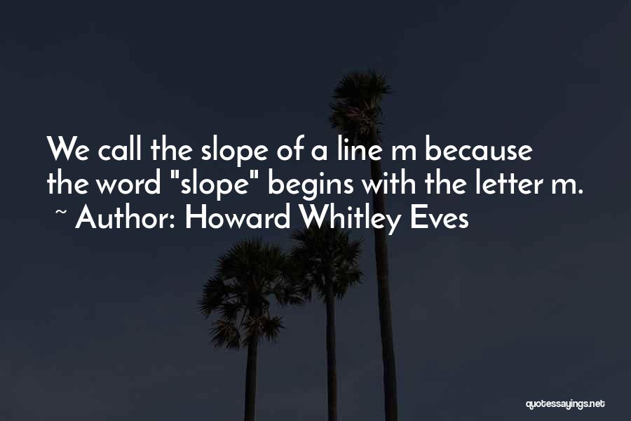 Howard Whitley Eves Quotes 905225