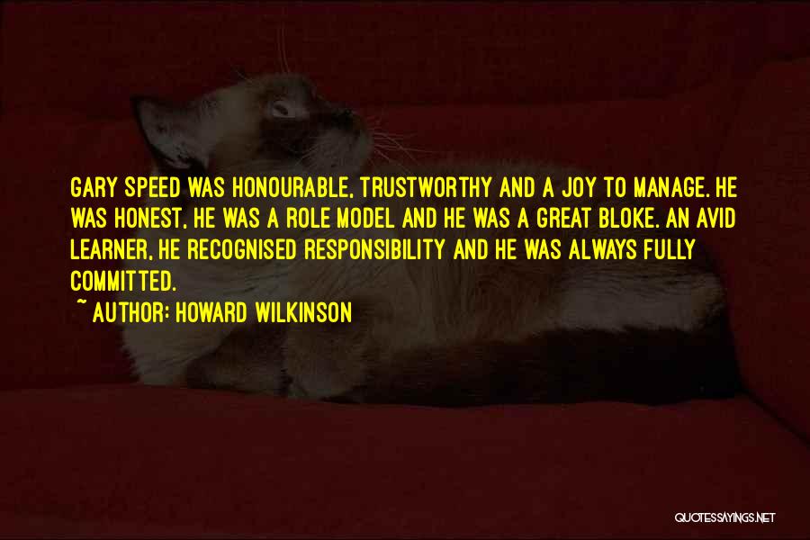 Howard Wilkinson Quotes 952899