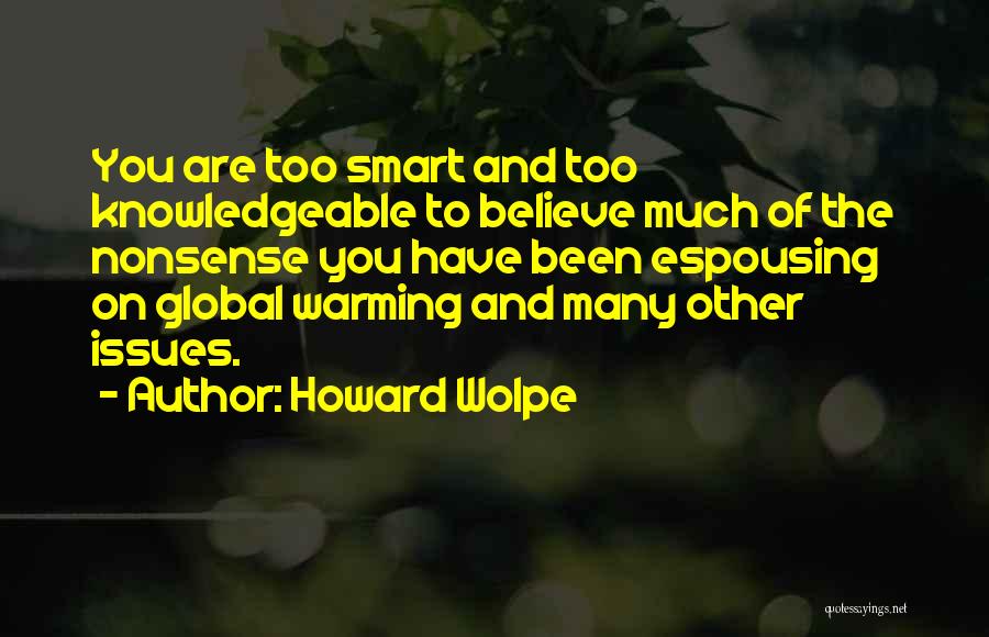 Howard Wolpe Quotes 434657