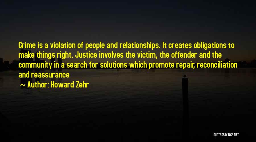 Howard Zehr Quotes 1949422