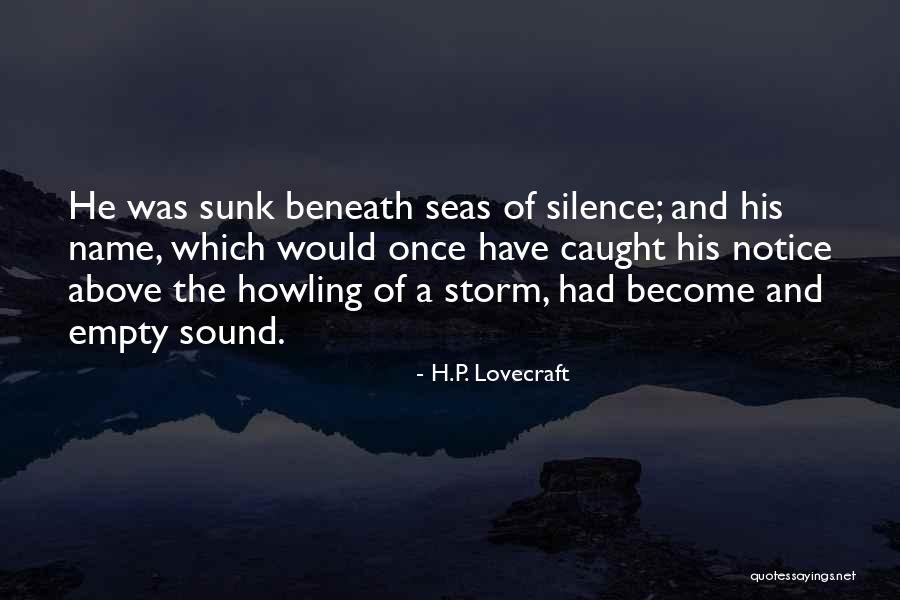 Howling Quotes By H.P. Lovecraft