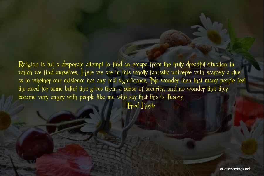 Hoyle Quotes By Fred Hoyle