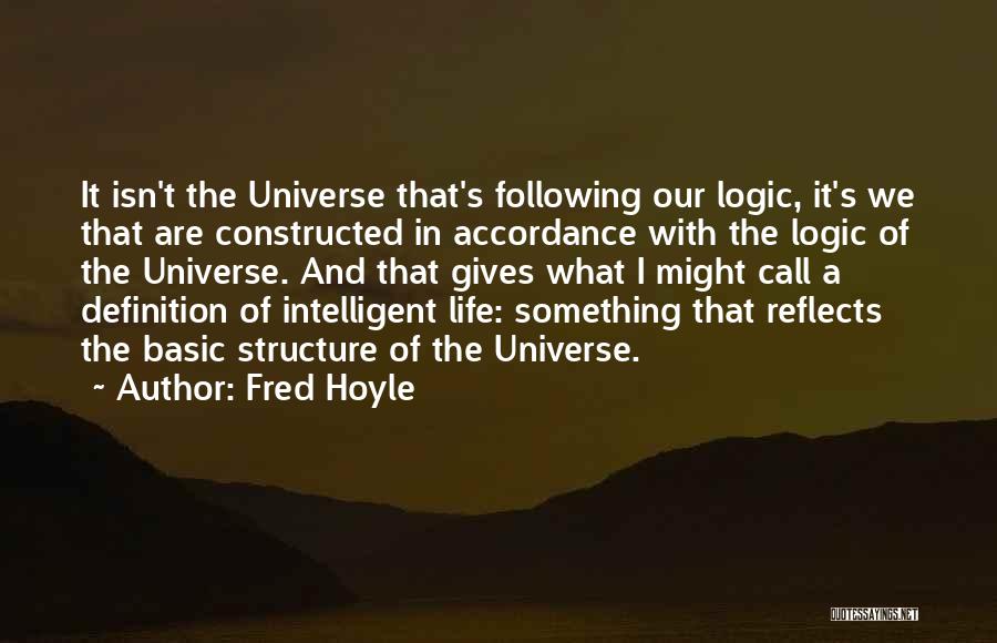 Hoyle Quotes By Fred Hoyle