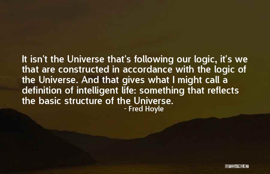 Hoyle Quotes By Fred Hoyle