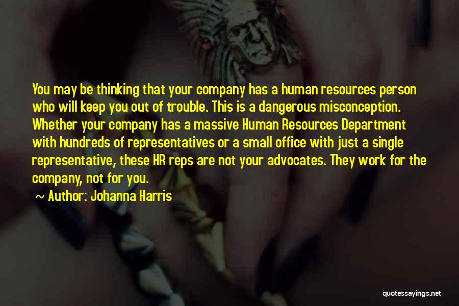 Hr Hiring Quotes By Johanna Harris