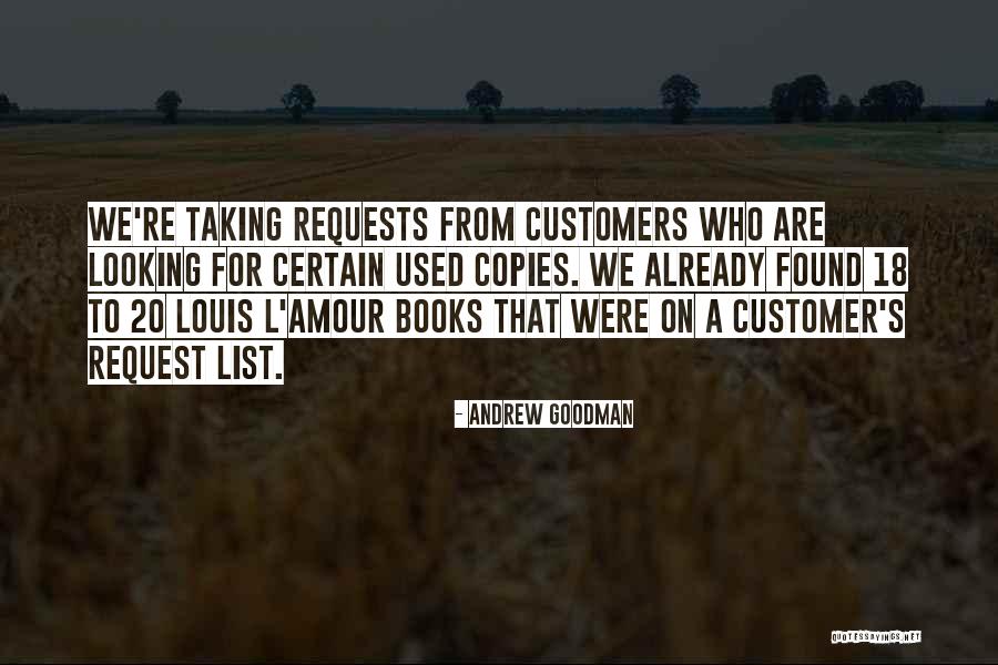 Hranick Quotes By Andrew Goodman Hranick Quotes By Andrew Goodman