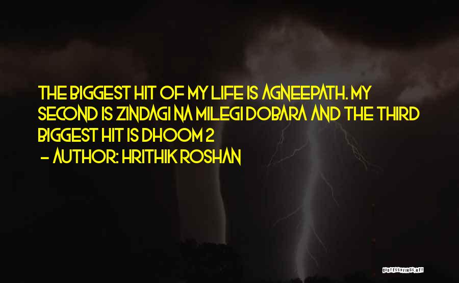 Hrithik Roshan Best Quotes By Hrithik Roshan