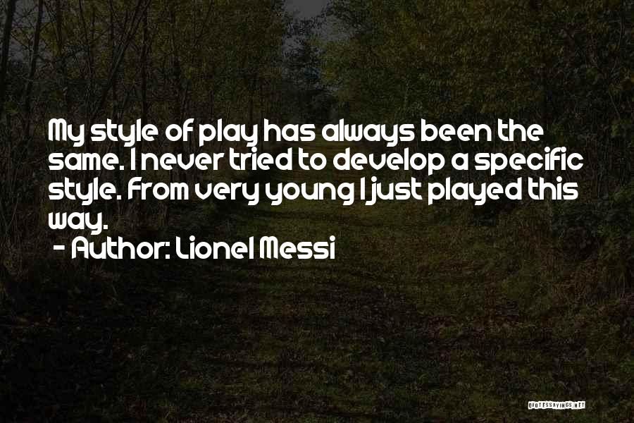 Hs Wrestling Quotes By Lionel Messi