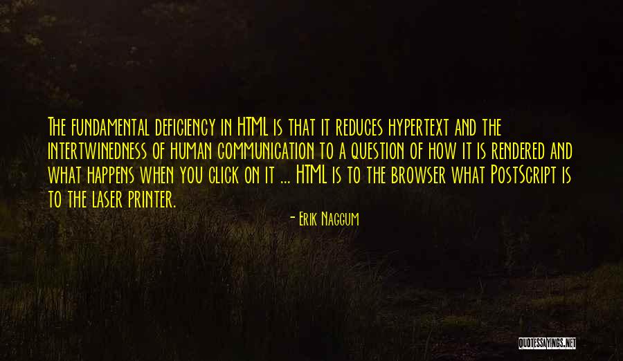 Html Quotes By Erik Naggum Html Quotes By Erik Naggum