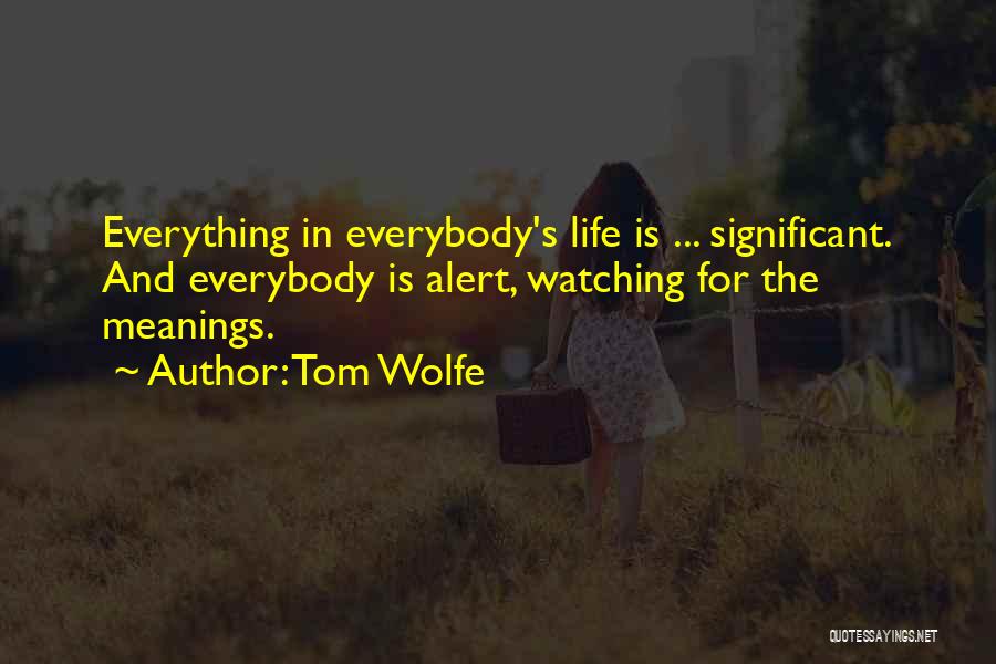 Htut Lin Quotes By Tom Wolfe