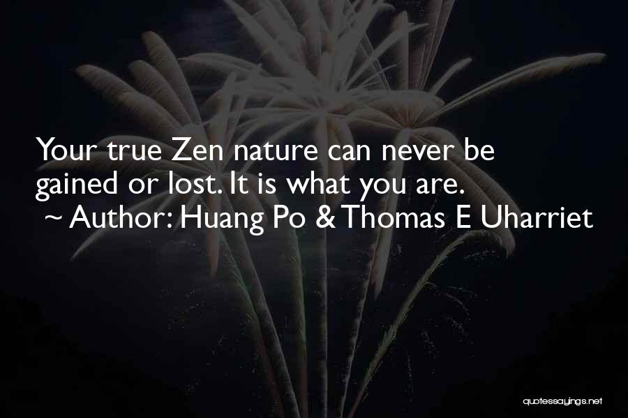 Huang Po & Thomas E Uharriet Quotes 1337653