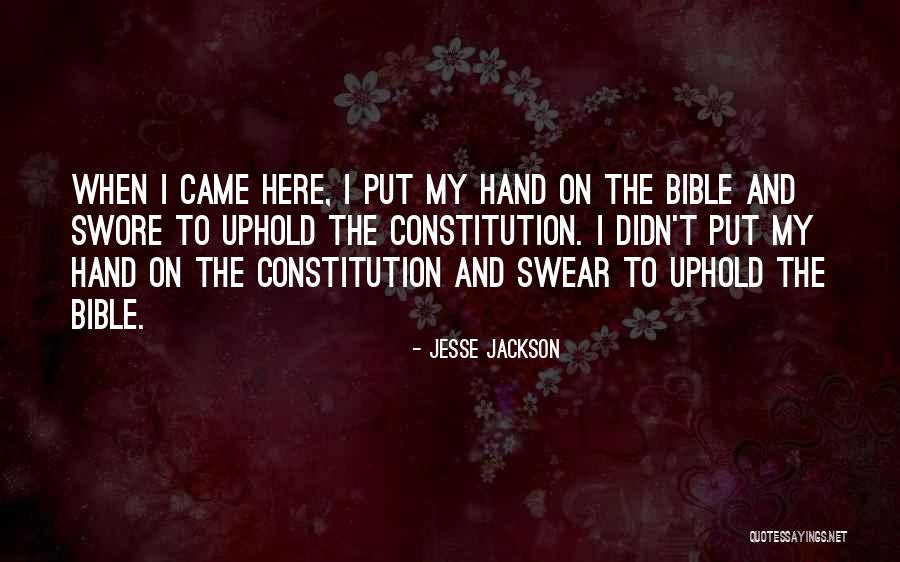 Hubbermanns Quotes By Jesse Jackson Hubbermanns Quotes By Jesse Jackson