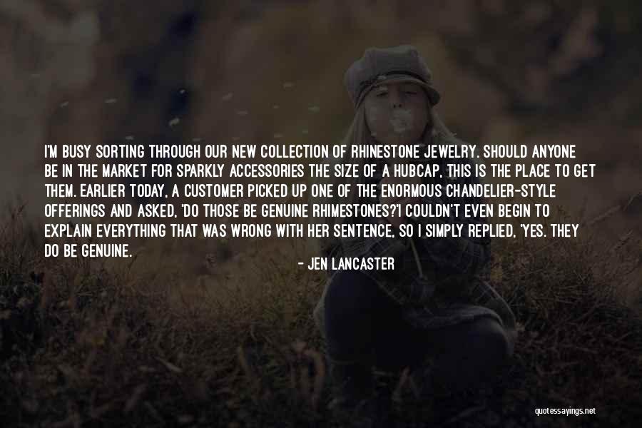 Hubcap Quotes By Jen Lancaster Hubcap Quotes By Jen Lancaster