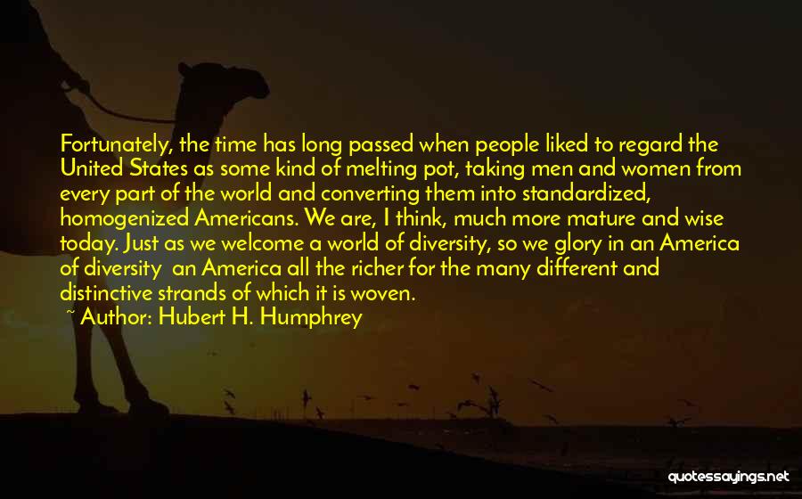 Hubert H. Humphrey Quotes 1717285