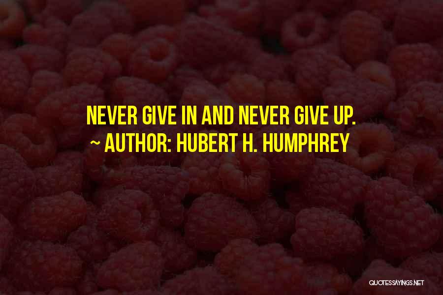 Hubert H. Humphrey Quotes 87087