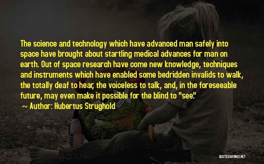 Hubertus Strughold Quotes 1831097