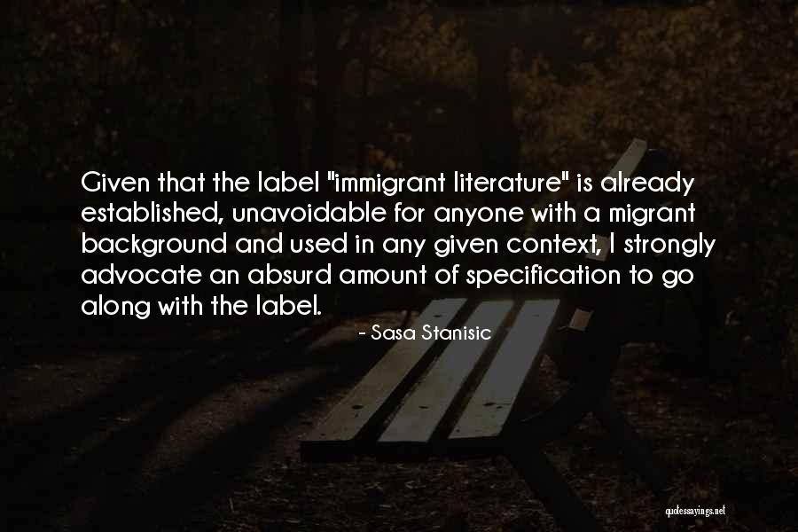 Hublandish Quotes By Sasa Stanisic Hublandish Quotes By Sasa Stanisic