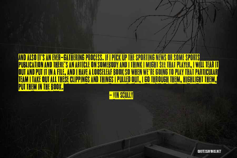 Huchette Quotes By Vin Scully Huchette Quotes By Vin Scully