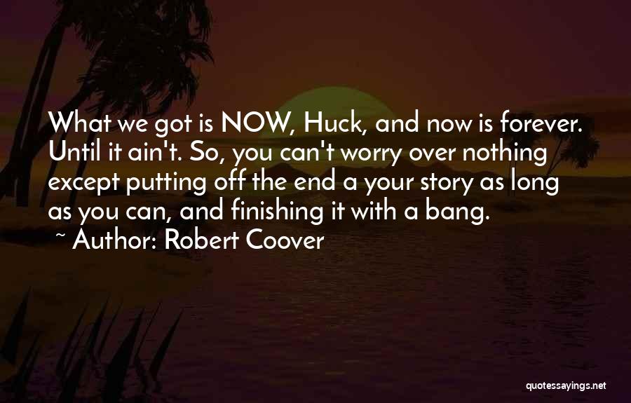 Huck Finn Quotes By Robert Coover