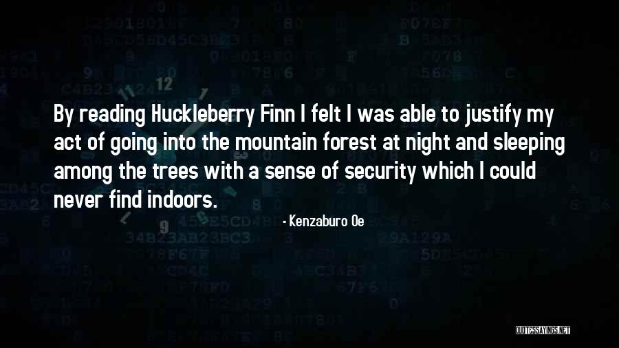 Huckleberry Quotes By Kenzaburo Oe Huckleberry Quotes By Kenzaburo Oe