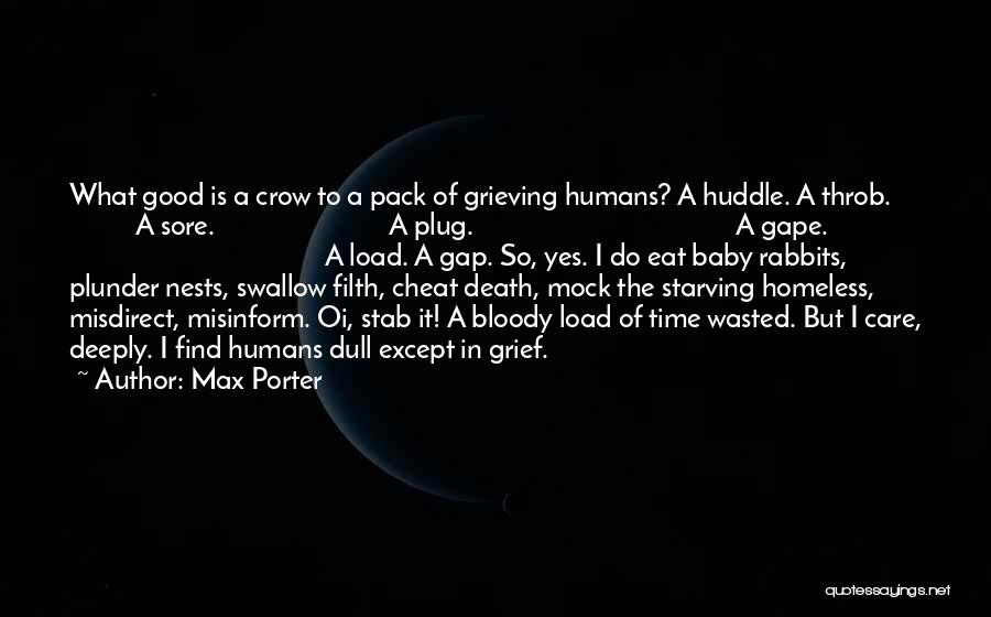 Huddle Quotes By Max Porter