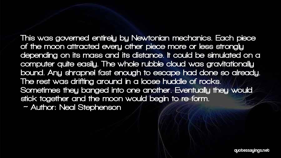 Huddle Quotes By Neal Stephenson