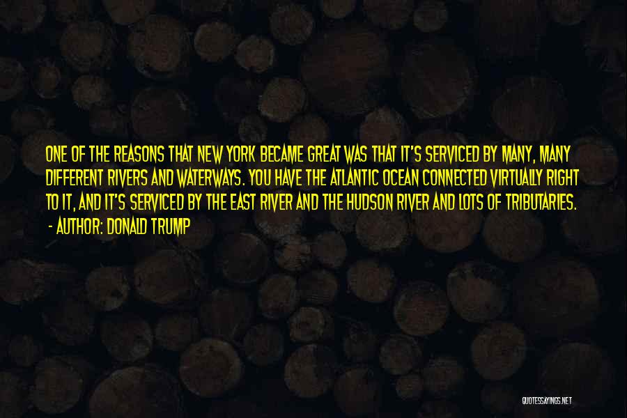 Hudson River Quotes By Donald Trump