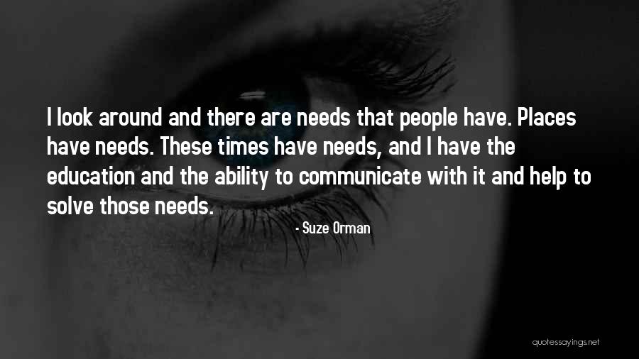 Huertos Familiares Quotes By Suze Orman Huertos Familiares Quotes By Suze Orman