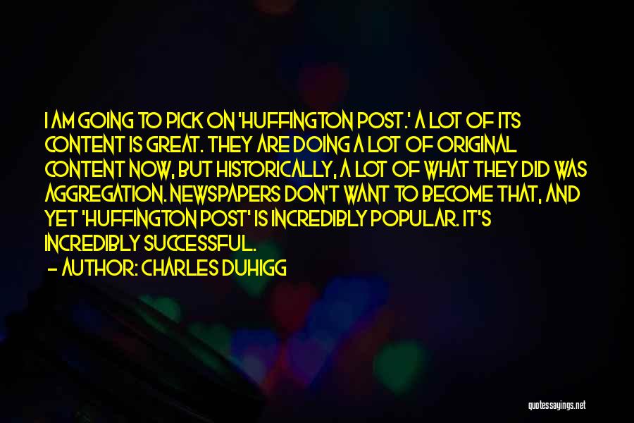 Huffington Post Best Quotes By Charles Duhigg