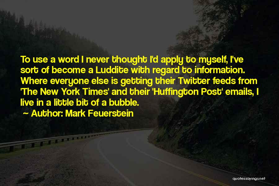 Huffington Post Best Quotes By Mark Feuerstein