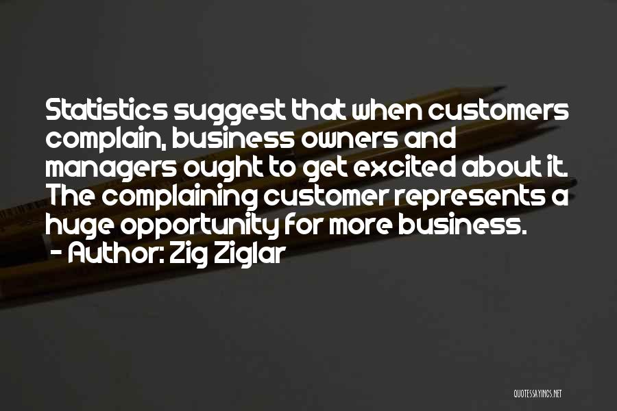 Huge Opportunity Quotes By Zig Ziglar