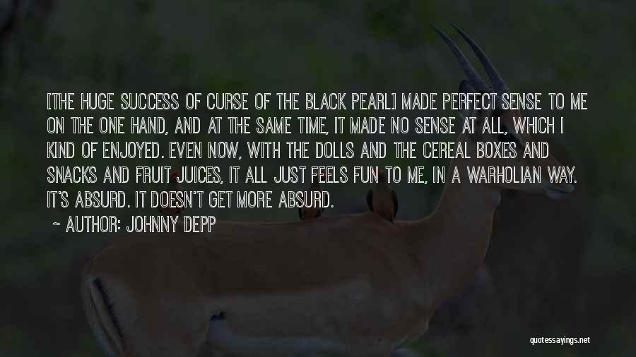 Huge Success Quotes By Johnny Depp