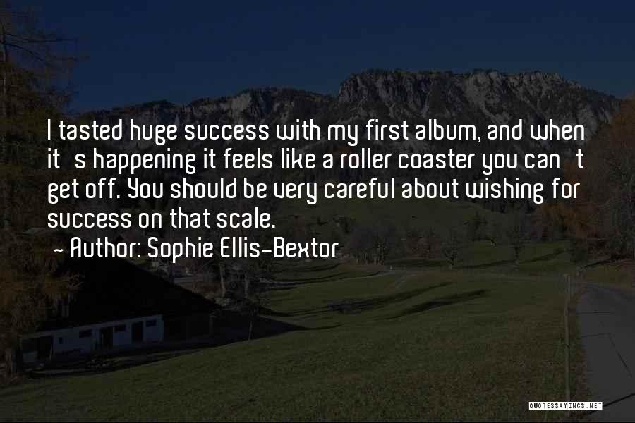 Huge Success Quotes By Sophie Ellis-Bextor