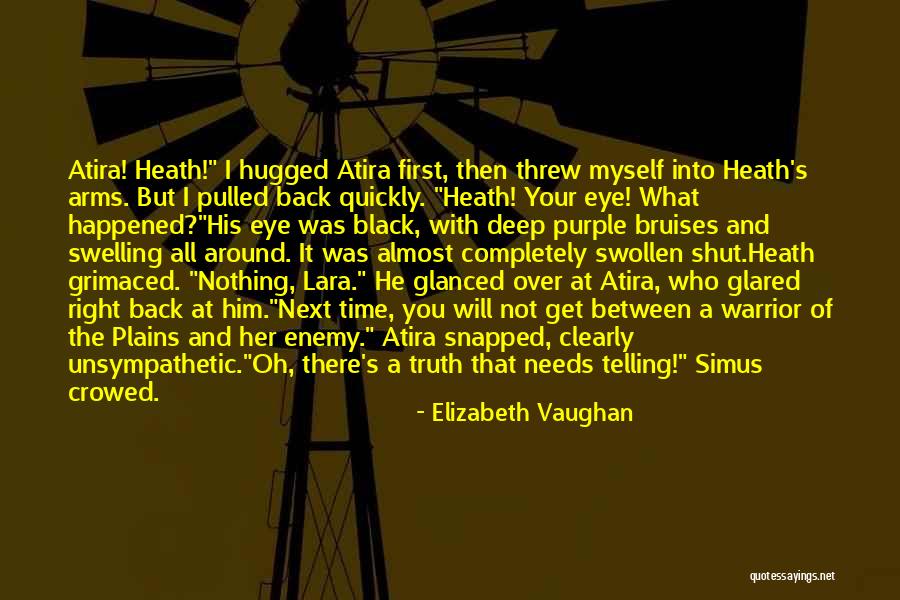 Hugged Quotes By Elizabeth Vaughan Hugged Quotes By Elizabeth Vaughan