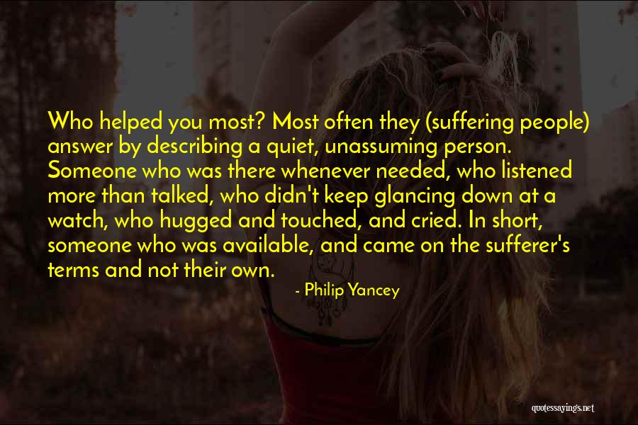 Hugged Quotes By Philip Yancey Hugged Quotes By Philip Yancey