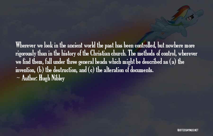 Hugh B Nibley Quotes By Hugh Nibley