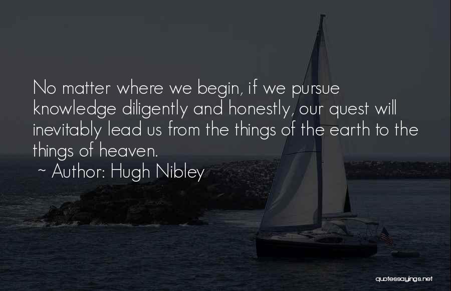 Hugh B Nibley Quotes By Hugh Nibley