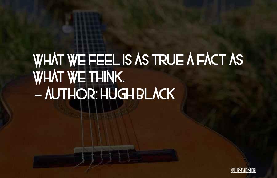 Hugh Black Quotes 1829142