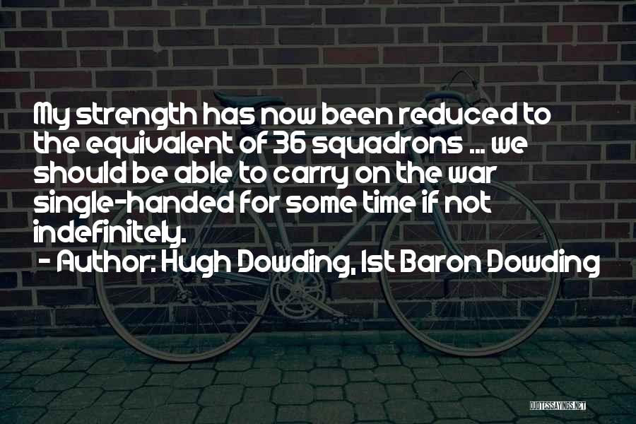 Hugh Dowding, 1st Baron Dowding Quotes 570141