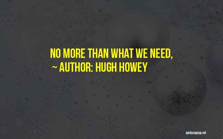 Hugh Howey Quotes 1144526