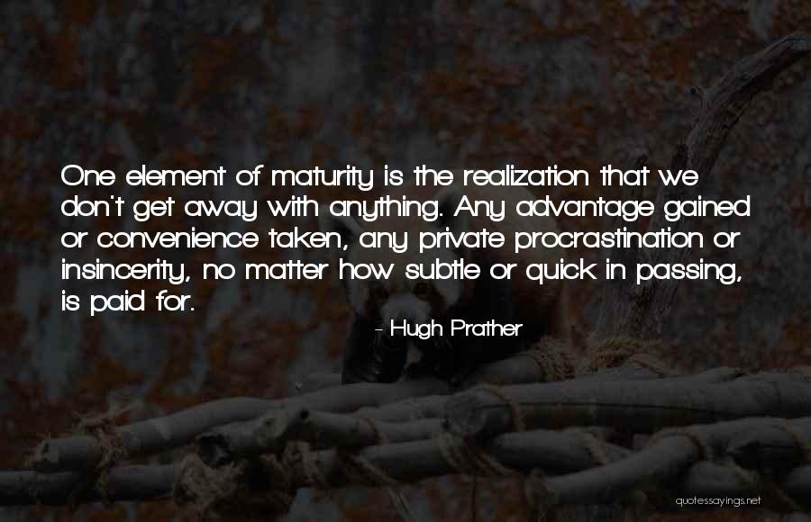 Hugh Prather Quotes 653410