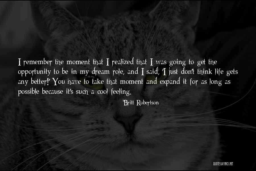 Hugh Prentice Quotes By Britt Robertson Hugh Prentice Quotes By Britt Robertson