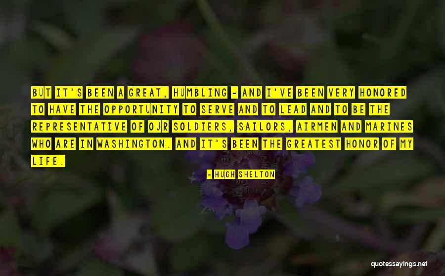 Hugh Shelton Quotes 1075602 Hugh Shelton Quotes 1075602