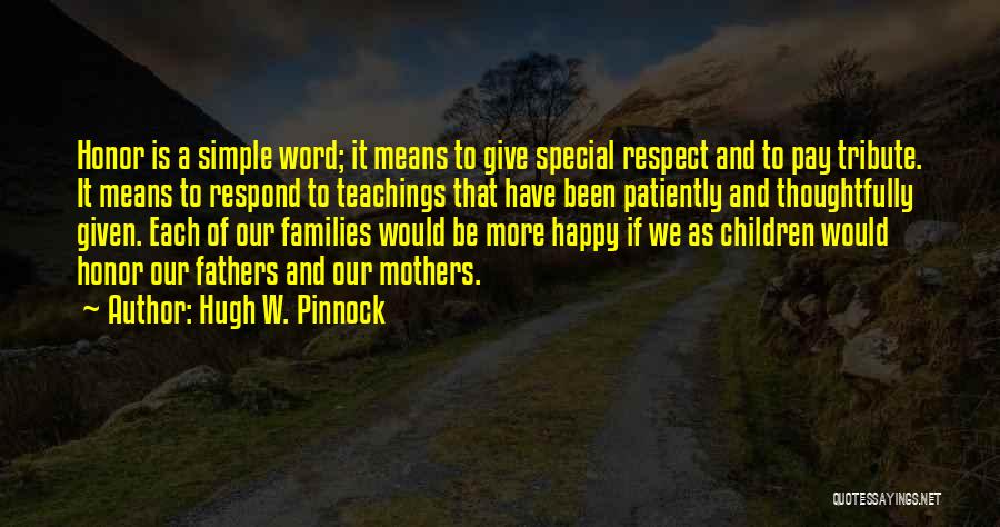 Hugh W. Pinnock Quotes 1404203