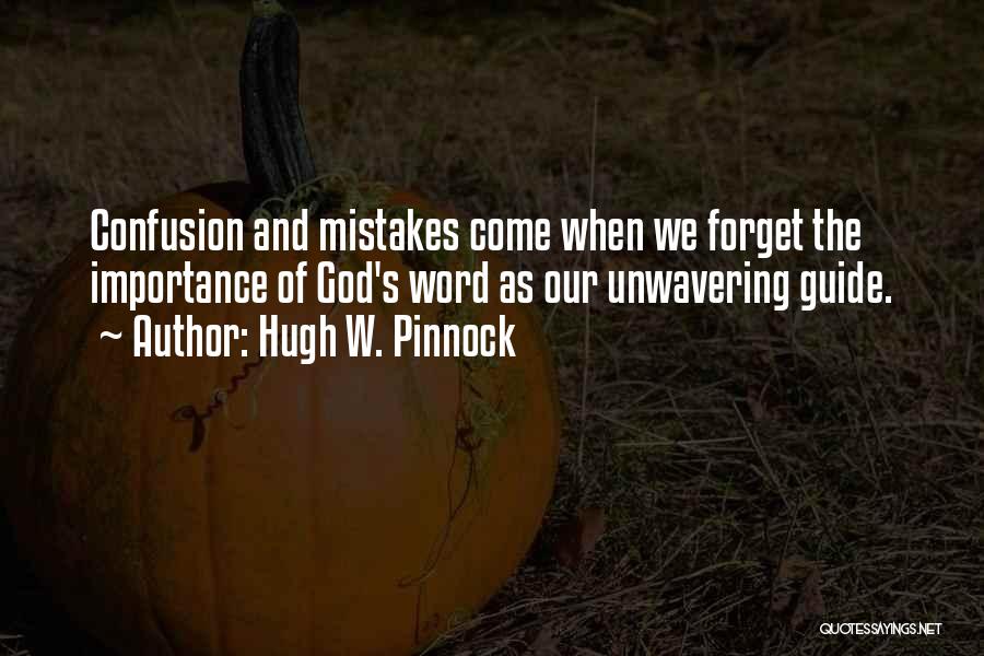 Hugh W. Pinnock Quotes 910524