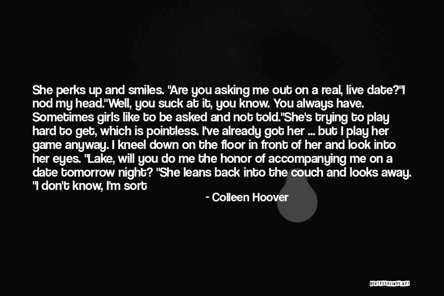 Hugs And Smiles Quotes By Colleen Hoover